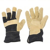 $11.64 6X Sz L CONDOR Leather Gloves 1GD14L A71