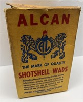 Collectable Vintage Alcan Box w/20 Gauge Wads!