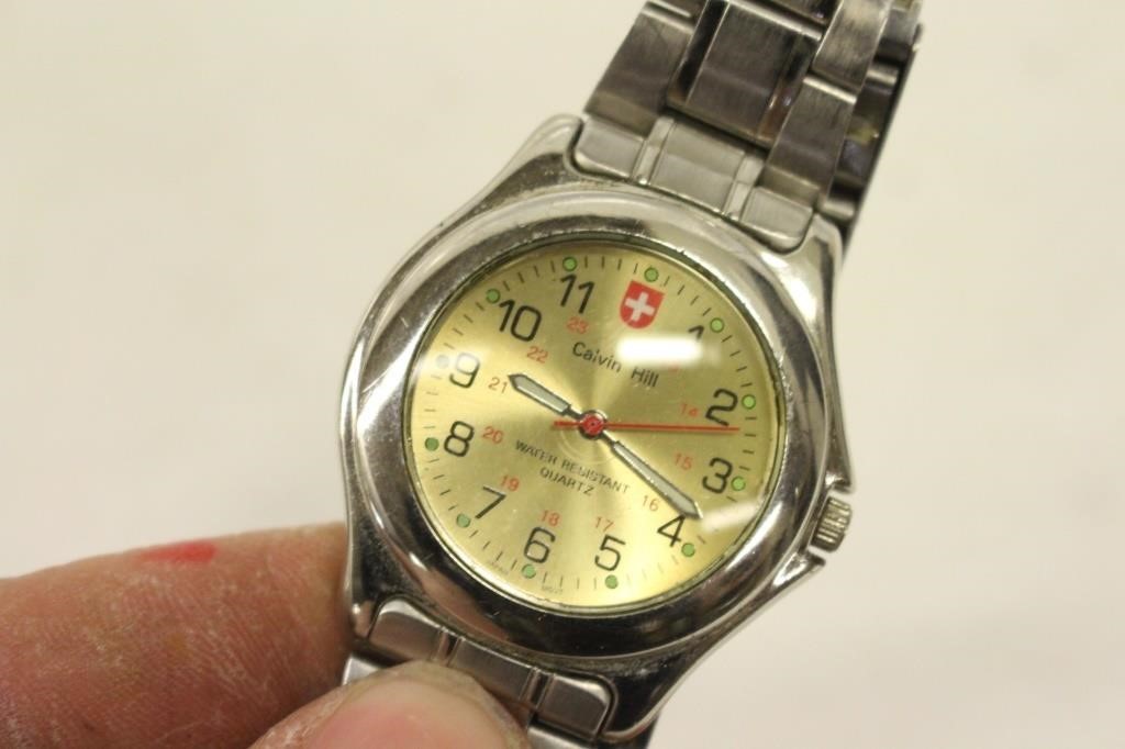 Calvin Hill Water Resistant Wristwatch