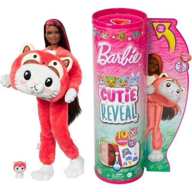 Barbie Cutie Reveal Costume Kitten as Red PandaA98
