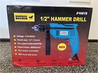 Brand New Maverick Tools 1/2" Hammer Drill
