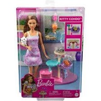 Barbie Kitty Condo Playset w/Doll and Pets A4