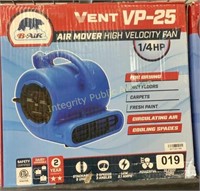 B-Air Mover High Velocity Fan $115 Retail