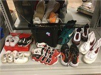 Assorted shoes sizes infant - mens 11.5