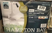 Hampton Bay Mena 54" LED Ceiling Fan $159 Retail