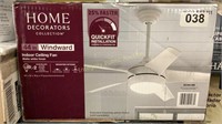 Home Decorator Windward 44” LED Ceiling Fan $129 R