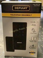 Defiant Electronic Touchpad Deadbolt