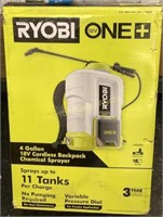 Ryobi One+18V Chemical Sprayer 4gal