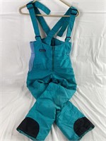 Columbia Child’s XL Teal Snow Overalls