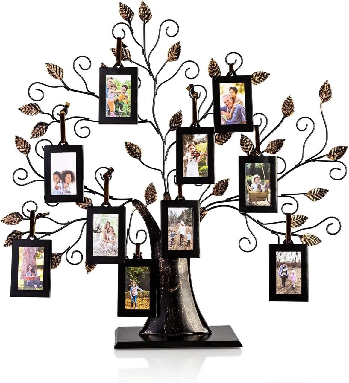 Klikel Family Tree Frame 20x18 | 10 2x3 Frames