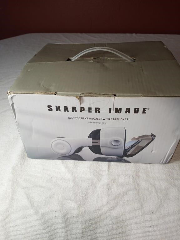 Sharper Image Bluetooth VR Headset w/Earphones