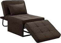 Saemoza Sofa Bed  4 in 1  Dark Brown