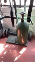 Acetyline Cart with Oxygen Bottle