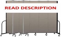 7-Panel Divider 7'4H x 13'1W - Beech