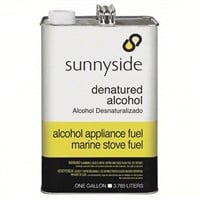 SUNNYSIDE Denatured Alcohol: Solvent 1 gal AZ39