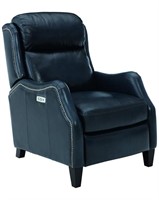 NIB  Isaac 29" Wide Genuine Leather Power recliner