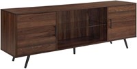 Walker Edison 2 Door TV Stand  70  Walnut