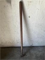49" Tall W/ Wooden Handle  Scraper W/ 3 1/2"