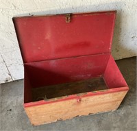 12"x24”x12” Tall Metal Storage Box, No Shipping
