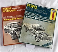 Haynes Manuals, Dodge & Ford