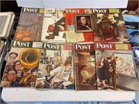 Saturday Evening Post Magazines 1940-1947