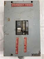 Vintage Emergency Panel Box