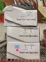 3 NIB pairs Dr Leonards diabetic foot care