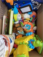 Lot of Mixed Toys, Including 2 Books