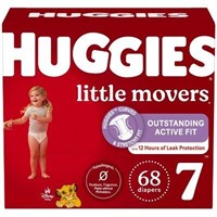 Huggies Movers Diapers - Size 7  68ct