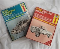 Lot of Haynes automotive repair manuals