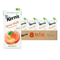 Kern's Apricot Nectar 64 fl oz (Pack of 8)