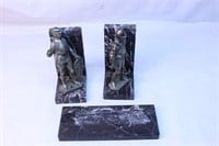 Marble Knights, & Marble Shelf Display lot