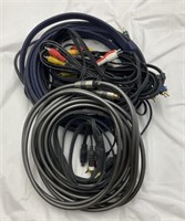 Misc AV Cables Lot