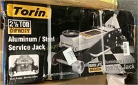 Torin 2.5 Ton Aluminum/Steel Service Jack $161 R