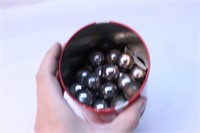 LARGE SIZE BALL Bearing Lot in Coca Cola Tin