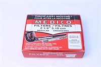 Vintage Medico Pipe Filters Store Display Box Lot