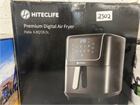 Hiteclife Premium Digital Air Fryer 6.8qt