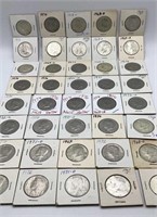 Lot of 40 Half Dollars