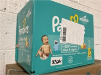 Box of Pampers Baby Dry Diapers in Size 1 - 120