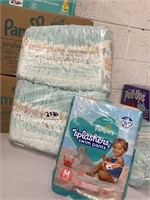 (2) Large Sleeves of Pampers Size 5 Diapers and