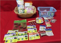 Beads, Stamps, Stickers, Craft Items
