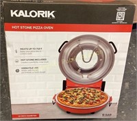 Kalorik Hot Stone Pizza Oven $130 Retail