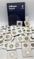 Jefferson Nickel Book and Lot
