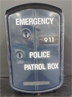 (S) Starlight Randix Emergency Police Box 

8" X