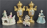 (P) Lot Includes: Pair Of French Empire Style