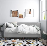 Twin Size Daybed Frame, Upholstered Sofa Bed