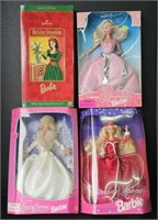 (W) Four Barbie Dolls: Holiday Sensation, Winter