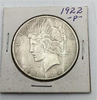 1922-P Peace  Dollar
