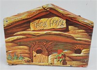 (W) 1960's Troll House/ Cave Carrying Case