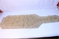 Vintage Wood Beaded Seat Cover